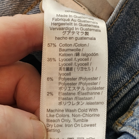 Madewell 9" Midrise Skinny Jeans In 26 - Picture 11 of 12